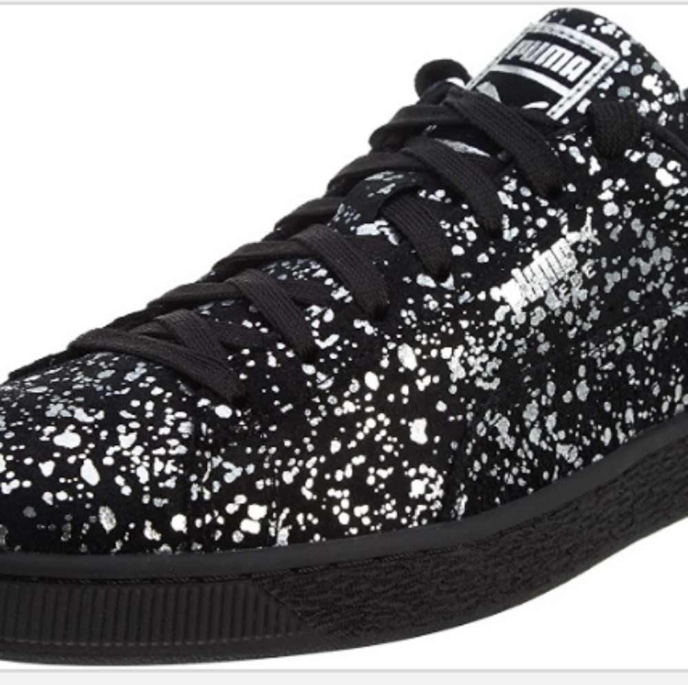 Puma Silver splatter Size 10